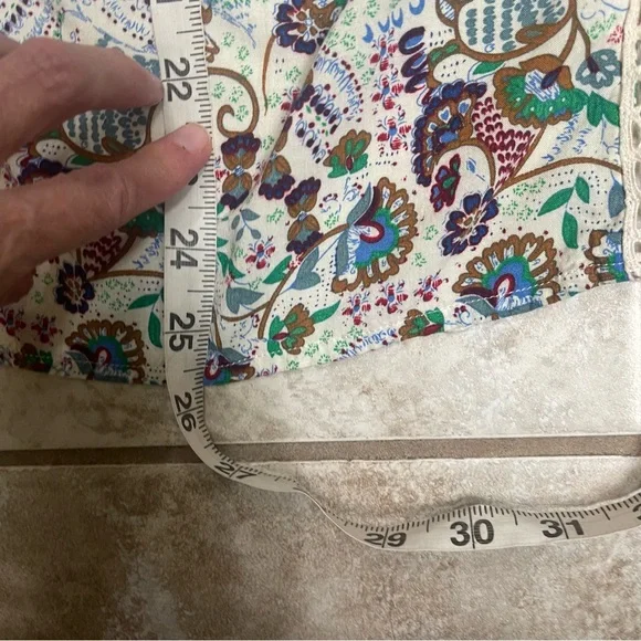 SUNDANCE CATALOG Jessamyn Lace Blouse Size Small Boho Summer tunic READ! - Picture 6 of 13